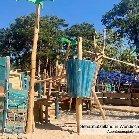 Moderne Doppelhaushaelfte Mit 3 Schlafzimmern Nahe Scharmuetzelsee - Perfekt Fuer Urlaub & Laengere Aufenthalte Апартаменты Вендиш-Риц